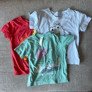 Rabbit Skin (SD Zoo), C&A & Cat & Jack T-shirt Toddler Boy Size 2T (bundle of 3)